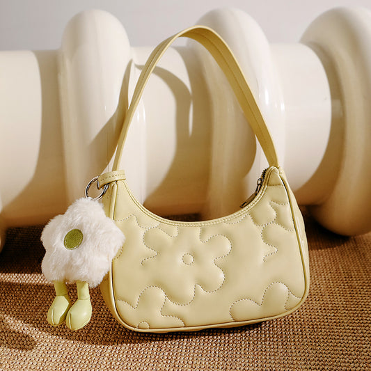 Women's Simple Underarm Niche High-grade French Stick Armpit Bags