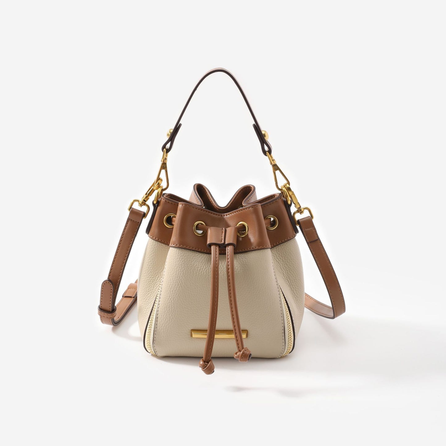 Women's Niche Round Color Block Fashion Bags