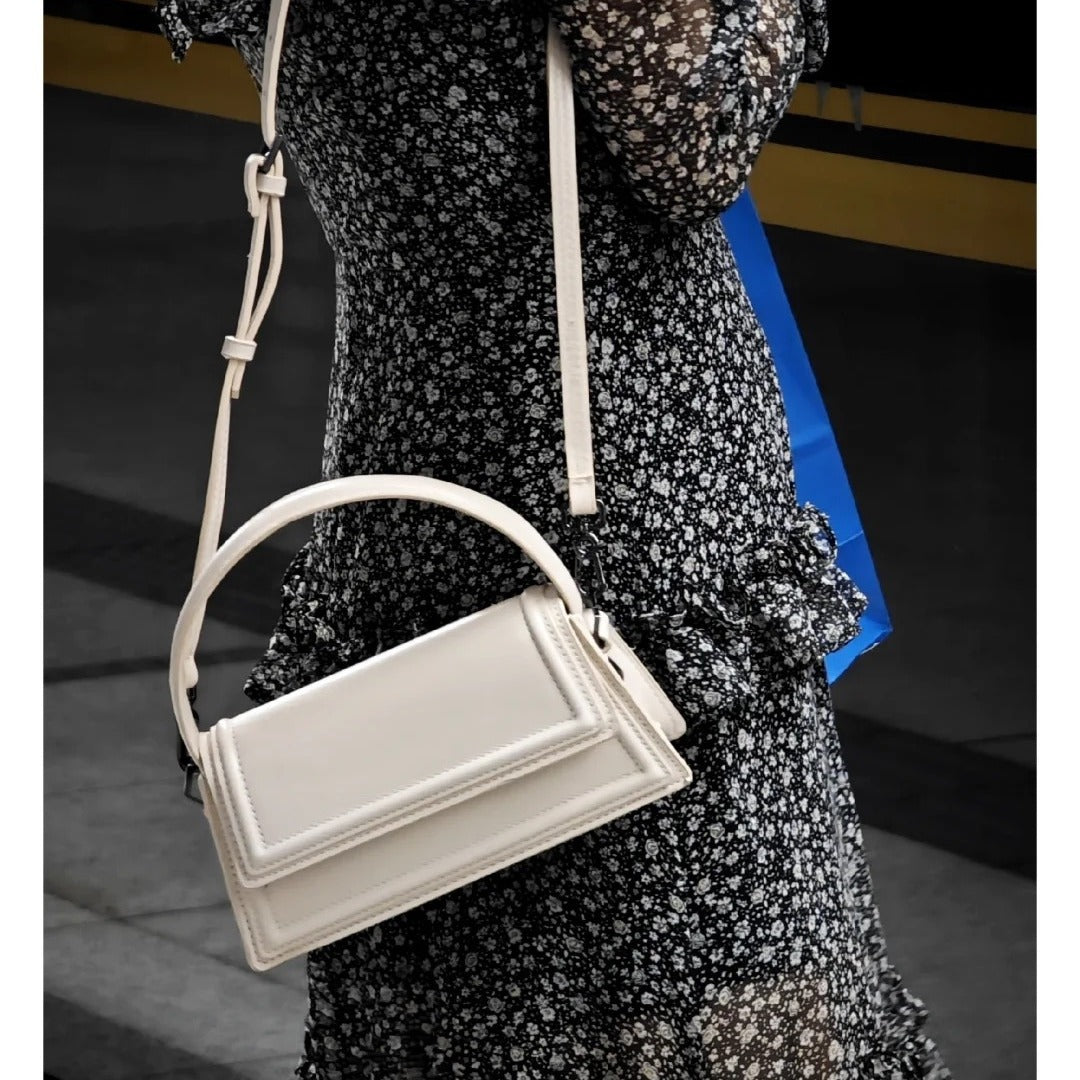 Women's New Black Fashion Portable Original Small Square Bags