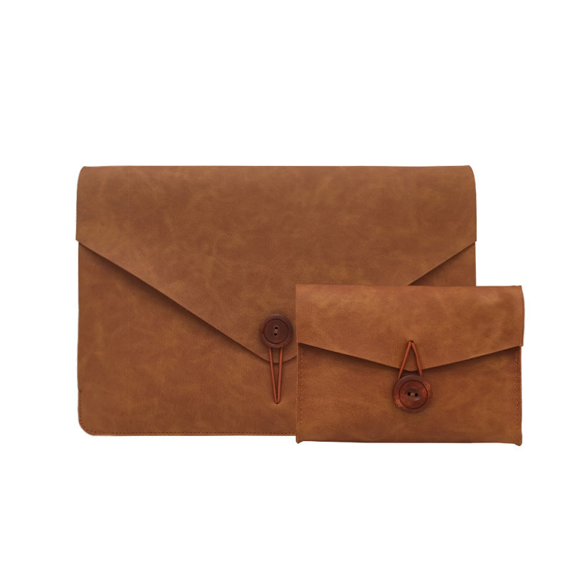Genuine Leather Computer Storage Suit Suitable Bags