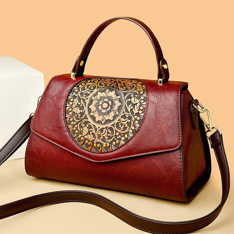 Women's Summer Large Capacity Chinese Retro Fashion Crossbody Bags