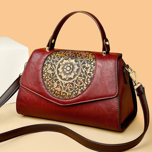 Women's Summer Large Capacity Chinese Retro Fashion Crossbody Bags