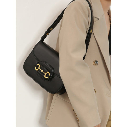Women's Design High-grade Retro Horse Saddle Presbyopic Shoulder Bags