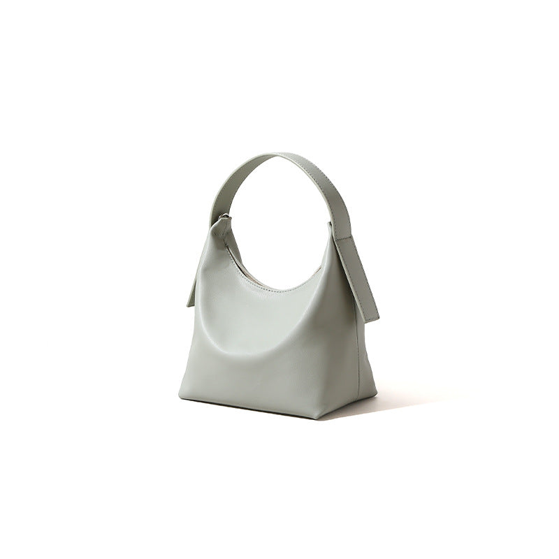 Cowhide High-grade Design Underarm Spring Dumpling Shoulder Bags
