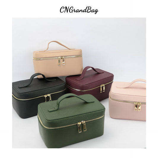 Women's Stylish Portable Toiletry Large Capacity Dinner Cosmetic Bags