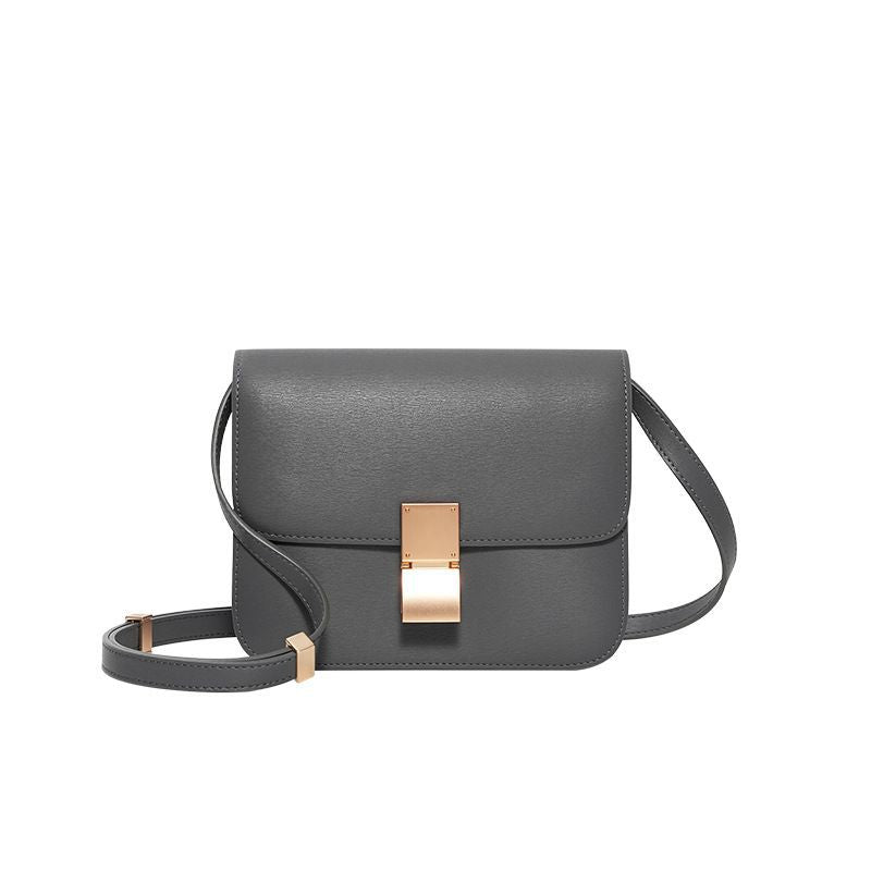 Women's Genuine Leather High Sense One Small Square Bags