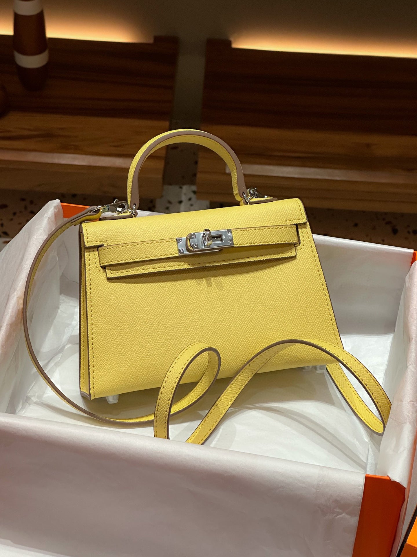 Women's Leather Second Generation Kelly Mini Fashionable Crossbody Bags