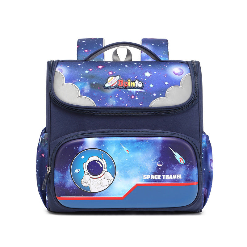 Children's Horizontal Cartoon Lightweight Burden Alleviation Spine Elementary School Students' Schoolbags