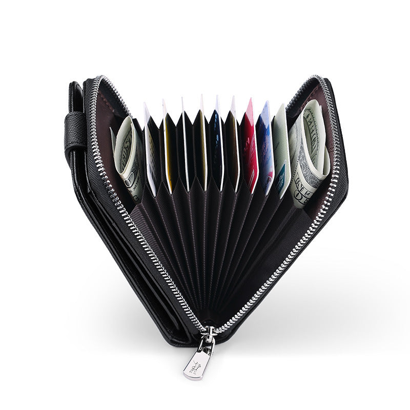 King Paul Driving License Integrated Genuine Card Holder