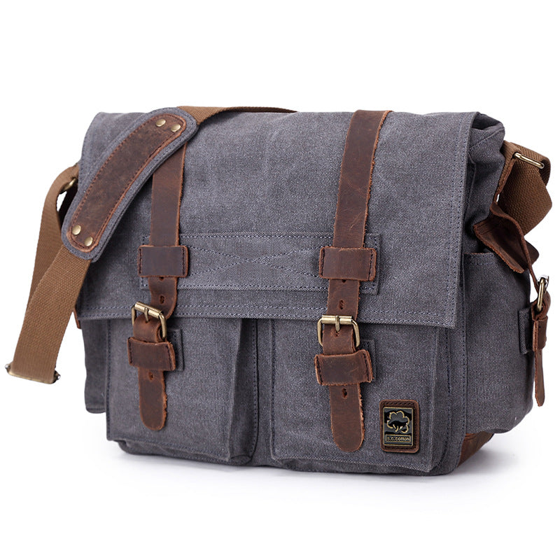 Men's S. C. Cotton Fashion Canvas Large Men's Messenger Bags