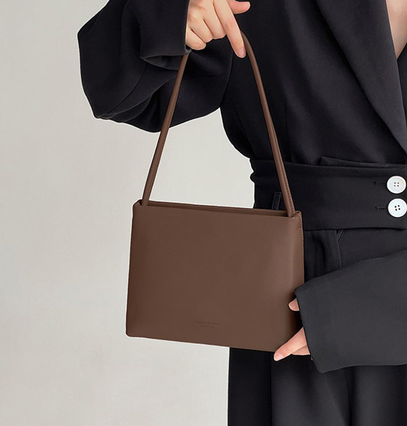 Women's Autumn Simple French Style Underarm Stick Shoulder Bags