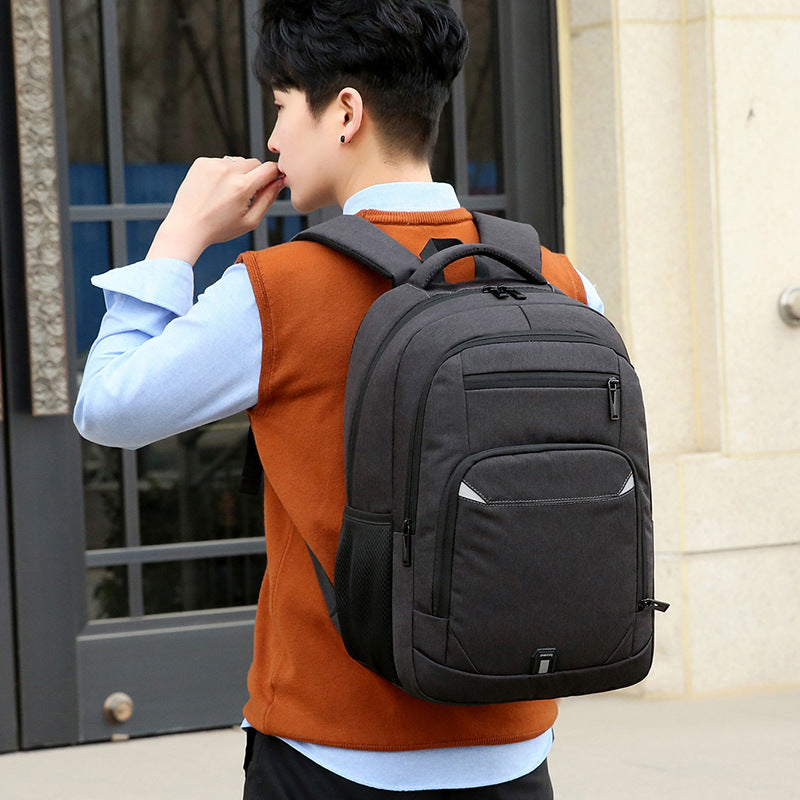 Women's & Men's & Korean Style Niche Simple Decompression Backpacks