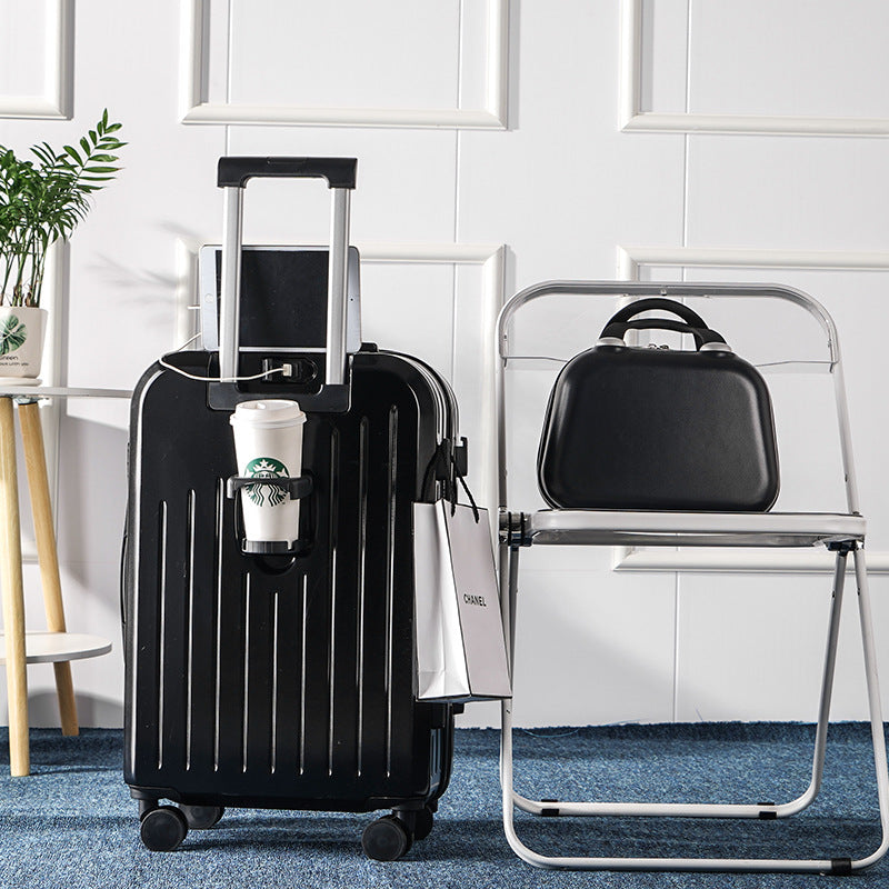 Female Good-looking Strong Durable Password Suitcase Travel Bags