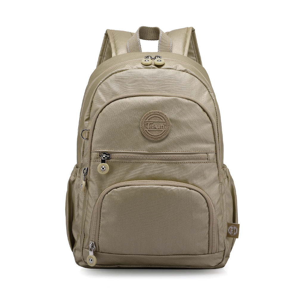 Nylon Waterproof Large Capacity Simple Lightweight Backpacks