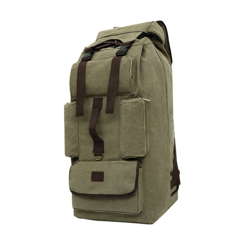 Men's Large Capacity Canvas Working Shiralee Luggage