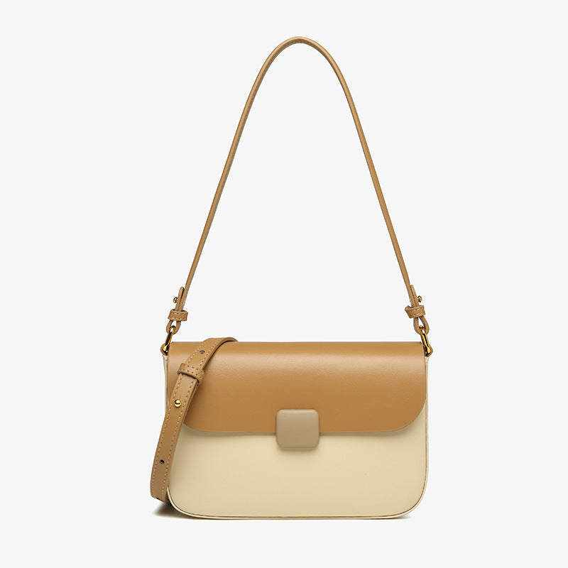 Women's High Sense Niche Leather Minority Simple Fashion Small Square Bags