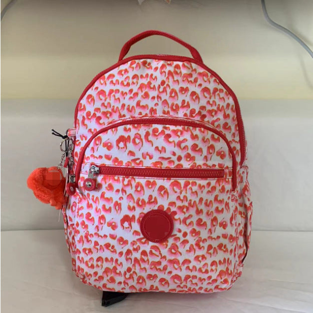 Summer Nylon Monkey Medium Side Commuter Backpacks