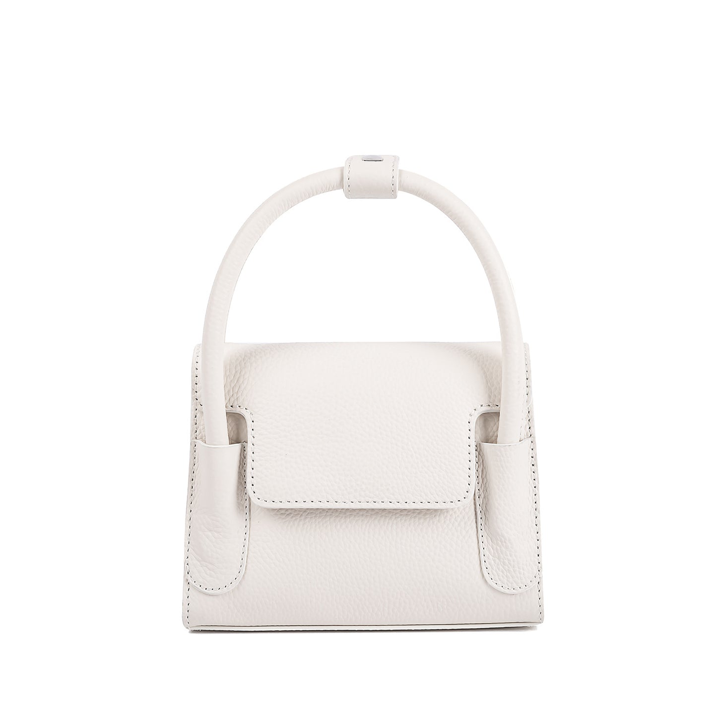 Niche Designer Car Lychee Pattern Cowhide Crossbody Bags