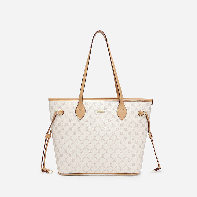 Women's Capacity Presbyopic Vintage College Class Underarm Tote Bags