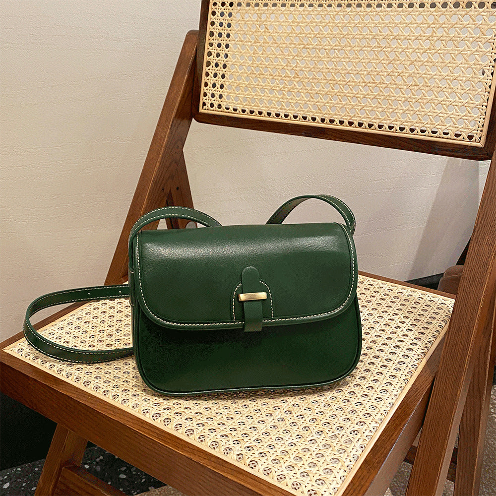 Women's Fashion Genuine Leather High-grade Niche Underarm Arm Bags