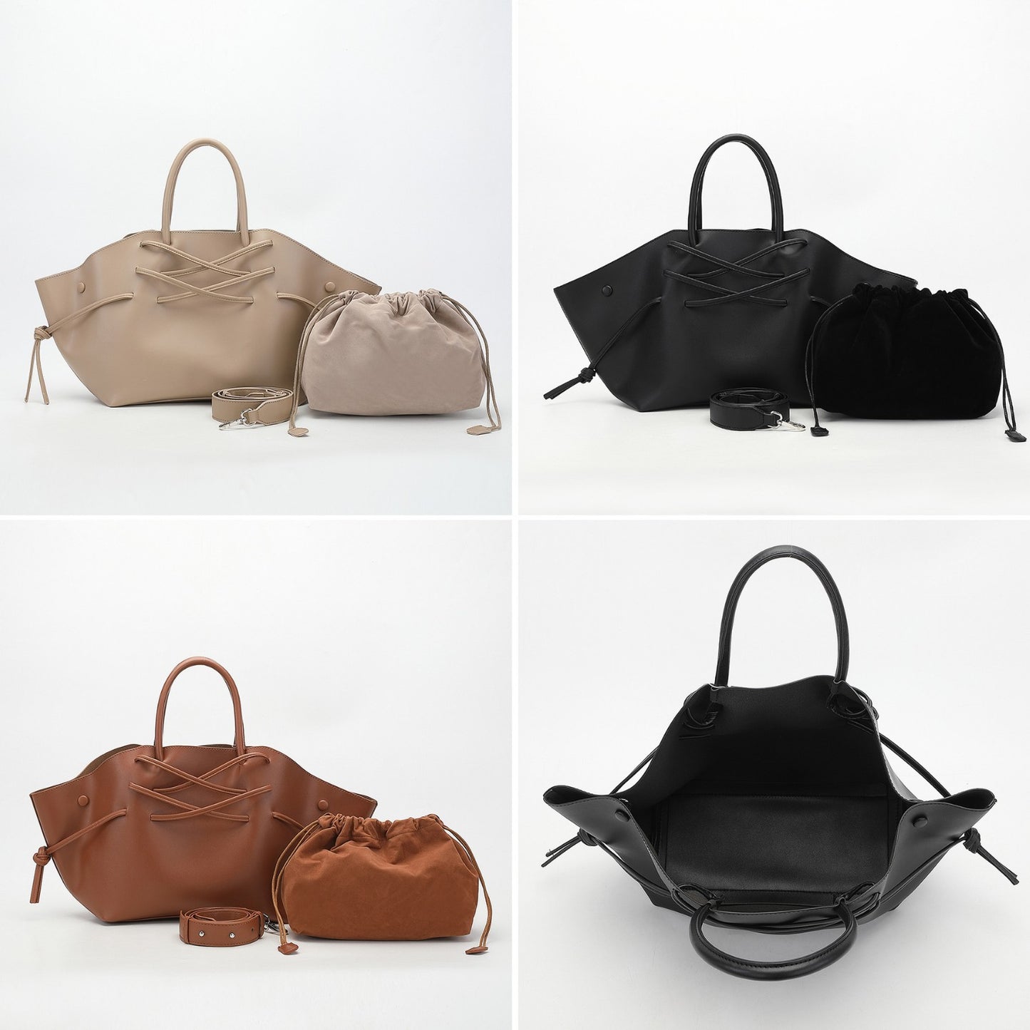 Idle Style Large Capacity Commuter Simple Handmade Shoulder Bags
