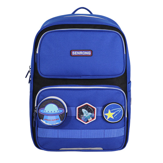 Cute Badge Primary Cartoon Oxford Cloth Elementary School Students' Schoolbags