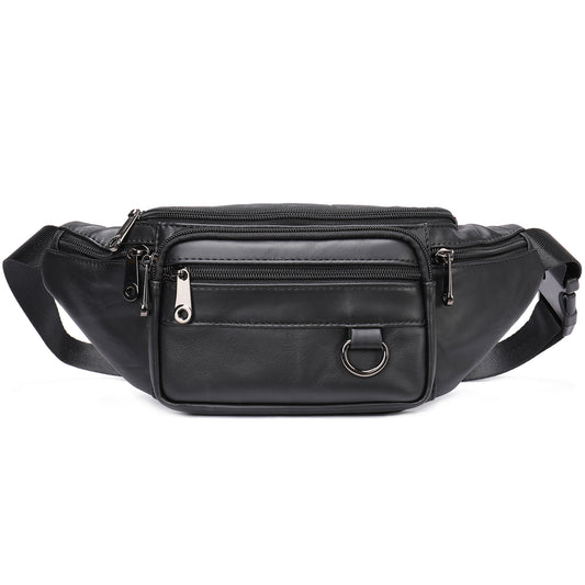 Men's Innovative New Leather Multifunctional Mobile Bags
