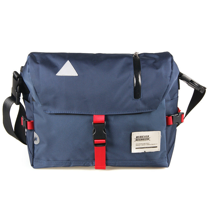 Men's Trendy All Black Fashion Fixed Gear Bags