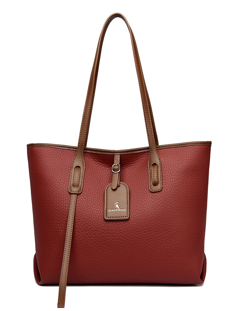 Women's Big Fashion Large Capacity Versatile Commuter Shoulder Bags