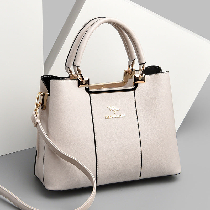 Korean Style Fashion Soft Leather Large Shoulder Bags