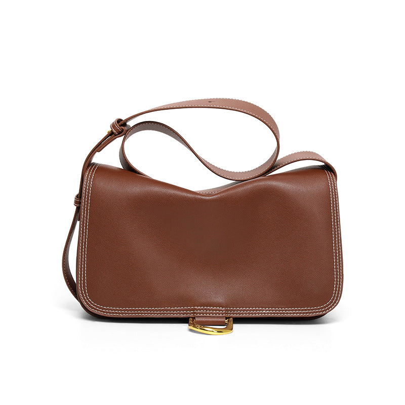 Women's Luxury Large Capacity Versatile Underarm Genuine Shoulder Bags