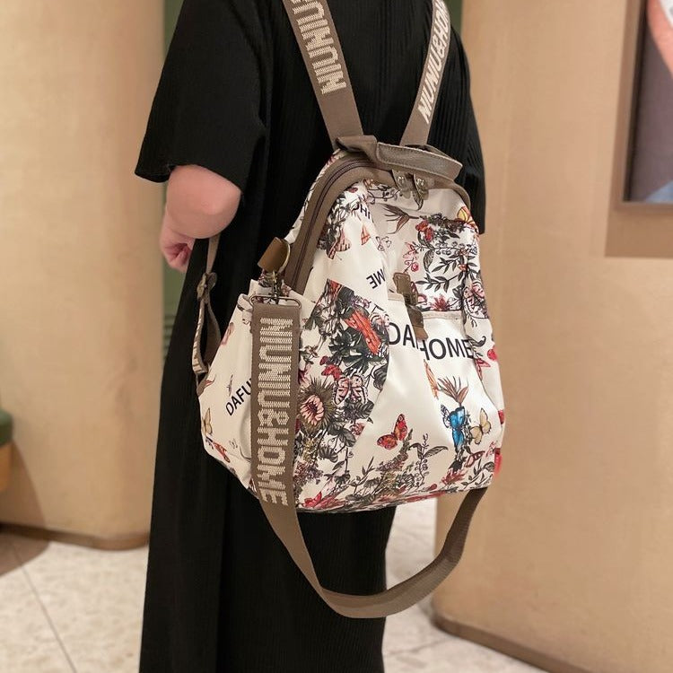 Women's Western Style Convenient Fashion Oxford Cloth Backpacks