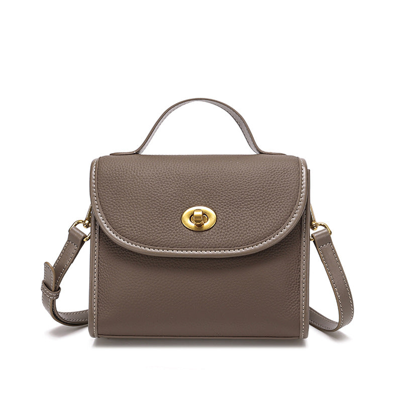 Women's Leather Versatile Fashion High Sense Female Crossbody Bags