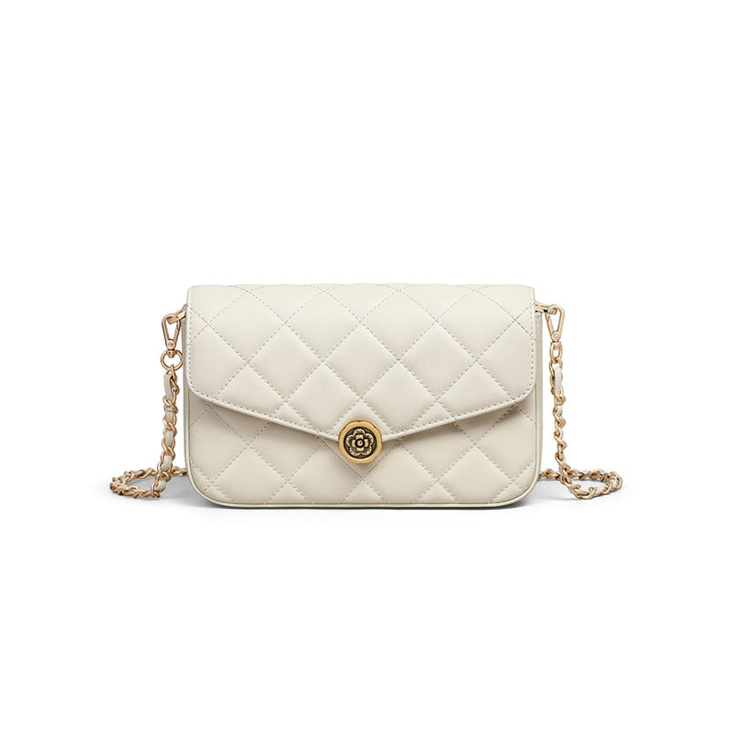 Women's Summer Genuine Leather Birthday Gift Chain Crossbody Bags