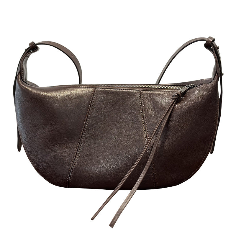 Women's First Layer Cowhide Selenodont High Sense Crossbody Bags