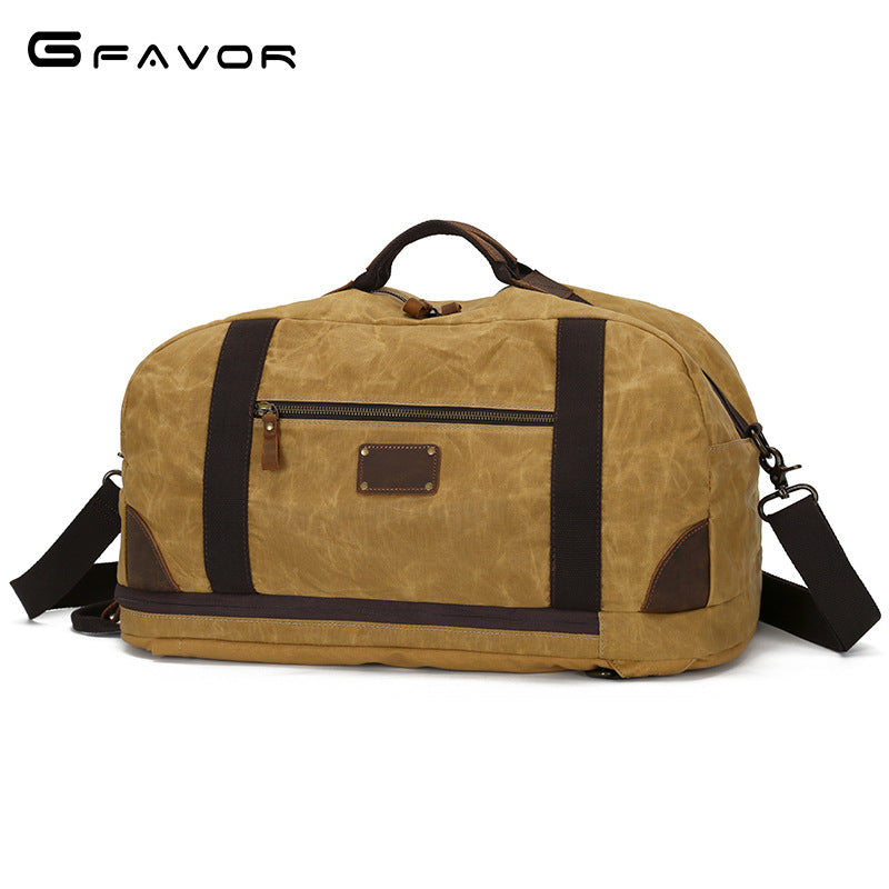 Graceful Retro Large Capacity Canvas Multifunctional Travel Bags