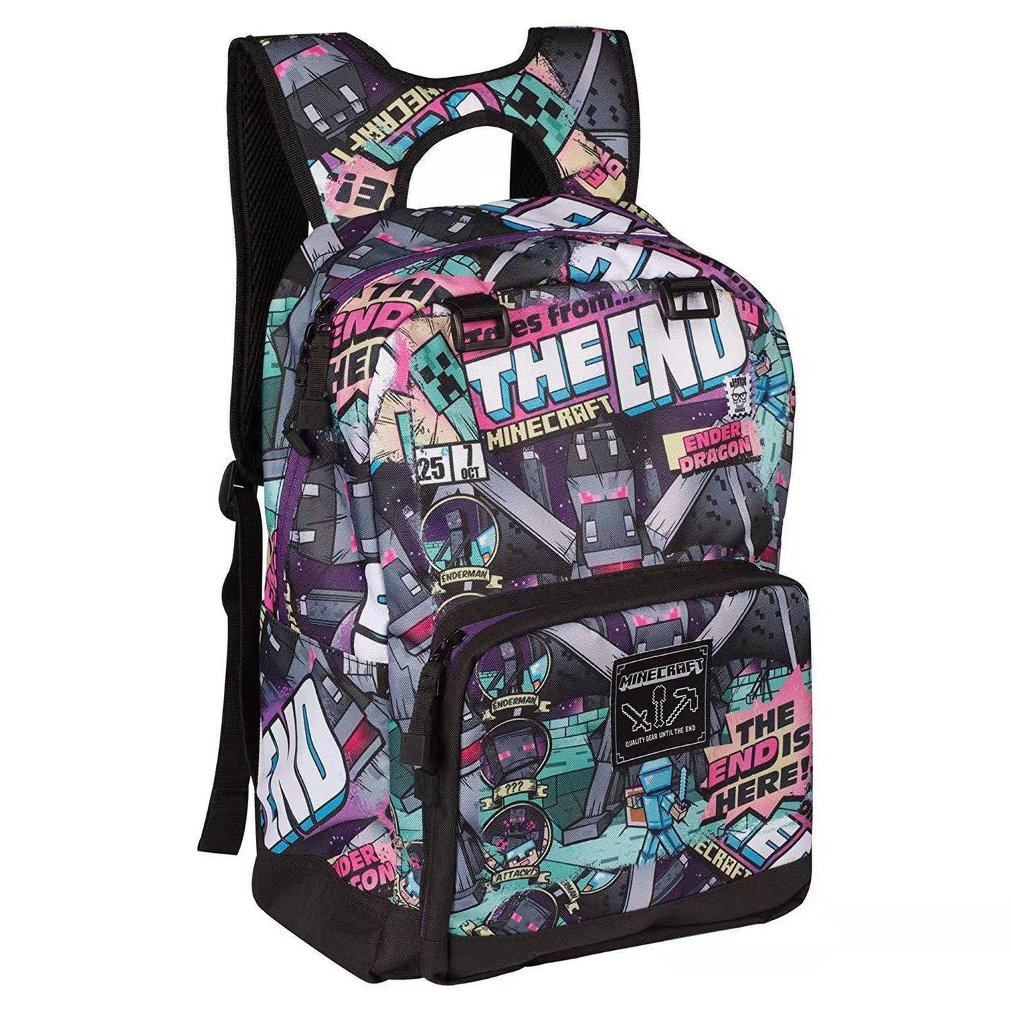 Male Primary Capacity Korean Version Cartoon Backpacks