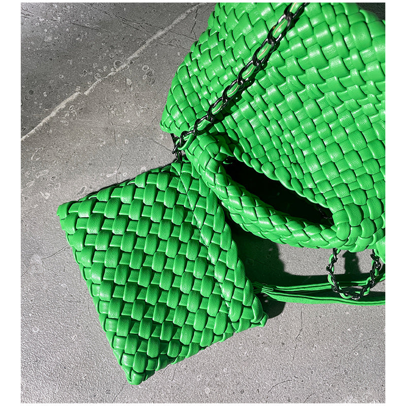 British Niche Hand-woven Mini High-grade Vegetable Phone Bags