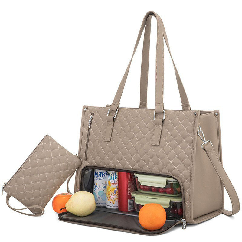 Women's Large Capacity Insulated Family Lunch Box Tote Bags