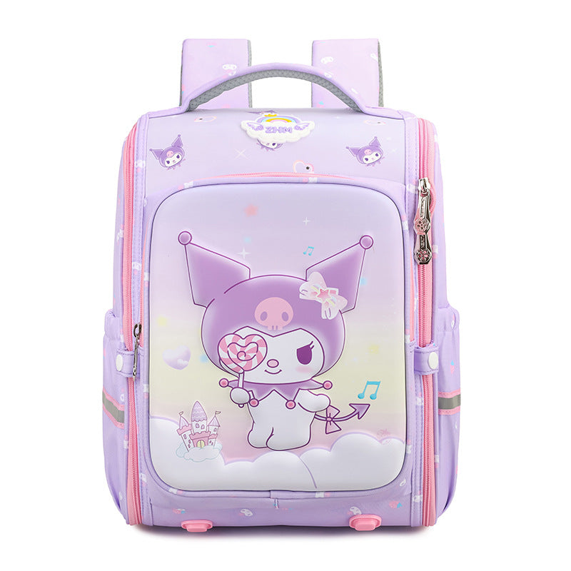 Cartoon Astronaut Grade Burden Reduction Spine Elementary School Students' Schoolbags