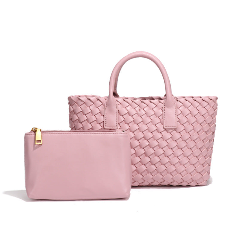 Women's Woven Simple Fashion High-grade Mother Bags
