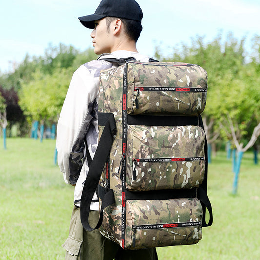 Women's & Men's & Large Capacity Storage Camouflage Travel Bags