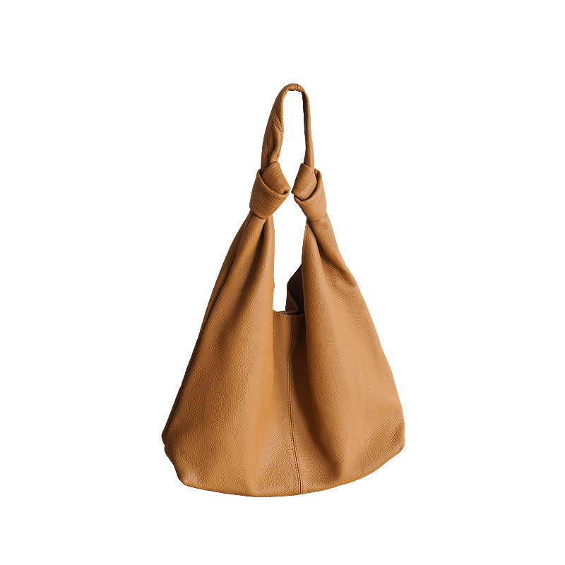Women's Genuine Leather High-grade Commuter Underarm Soft Tote Bags