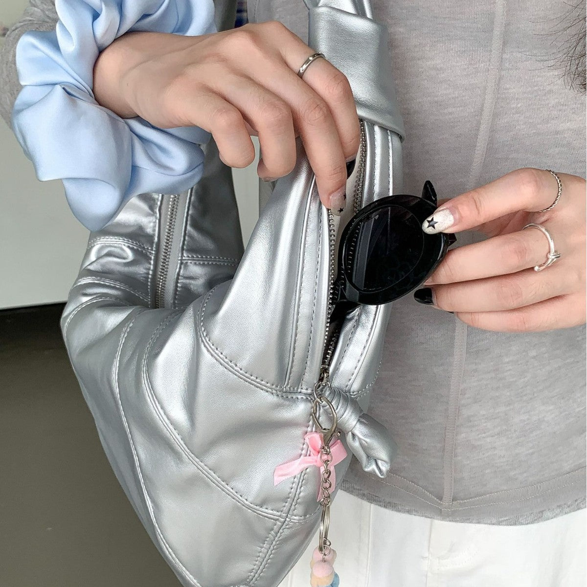 Women's Soft Leather Dumpling Summer Niche Leisure Shoulder Bags