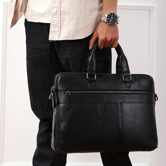 Men's High-grade Business Large Capacity Computer Waterproof Commuter Men's Briefcases