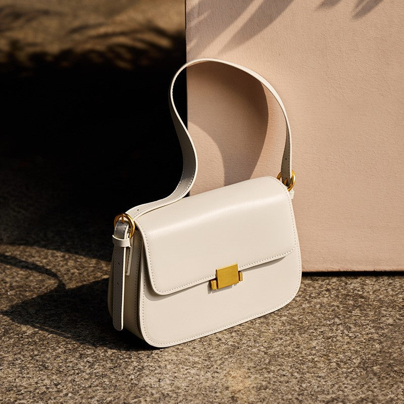 Women's Light Luxury Style Popular Tofu Underarm Crossbody Bags