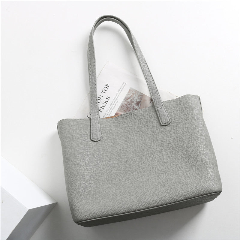 Matching Large Capacity Leisure Simple Advanced Handbags