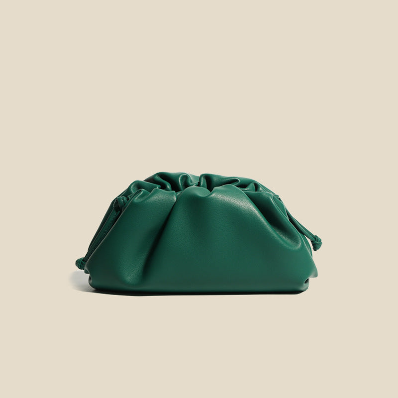 Women's Cloud Solid Color Soft Full Grain Crossbody Bags
