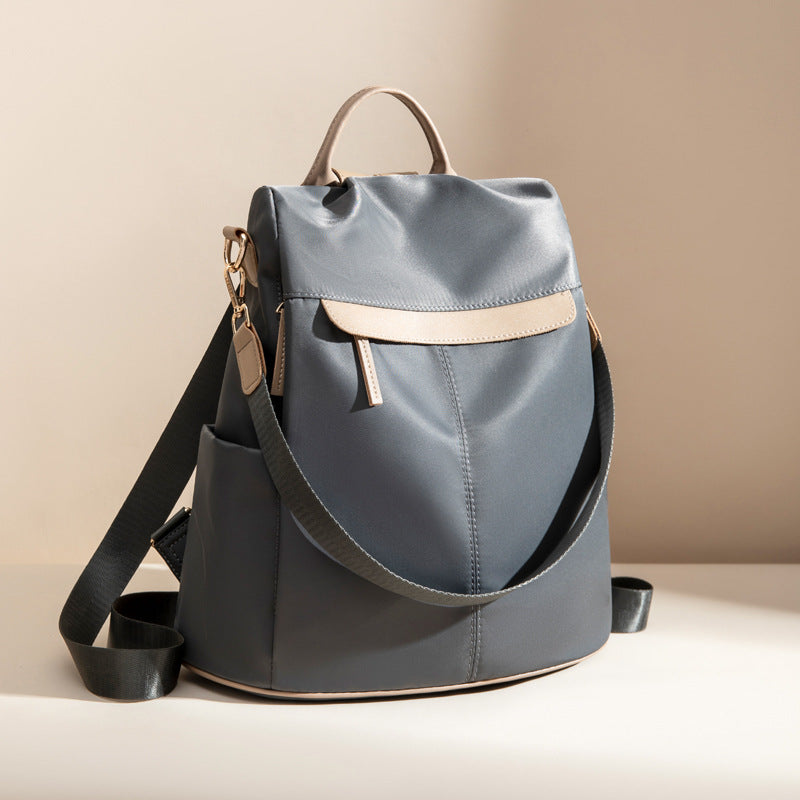 Women's Versatile Lightweight Waterproof Computer Korean Backpacks