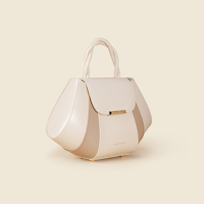 Women's High-grade Shell Exquisite For Contrast Color Fashion Handbags